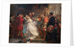 Claudio, deceived by Don John, accuses Hero by Marcus Stone