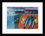 Three Mackerel by Sara Hayward