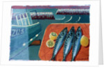 Three Mackerel by Sara Hayward