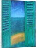 Green Shutters by Sara Hayward