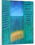 Green Shutters by Sara Hayward