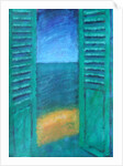 Green Shutters by Sara Hayward
