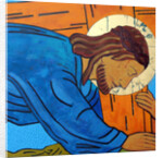 Jesus falls under the cross, 2017 by Sara Hayward