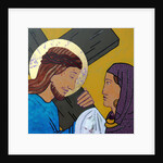 Jesus & Veronica, 2017 by Sara Hayward