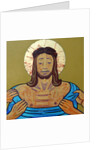 Jesus is stripped, 2017 by Sara Hayward