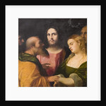 Christ and the Adulteress, 1525-28 by Jacopo Palma