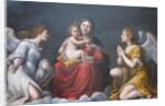Madonna and Child with Angels by Francesco Albani