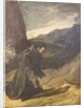 St Francis adoring the crucifix, c.1583-84, by Ludovico Carracci