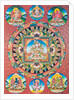 White Tara Mandala by School Nepalese