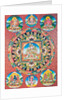 White Tara Mandala by School Nepalese