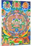 Vajrasattva, Mandala by School Nepalese