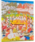 Image depicting the Buddha of Nirvana by School Nepalese