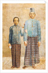 Portrait of a Javanese Nobleman and his Wife, c.1837 by Indonesian School