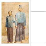 Portrait of a Javanese Nobleman and his Wife, c.1837 by Indonesian School