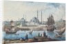 Yeni Camii and the port of Istanbul, 1789 by Jean-Baptiste Hilair