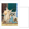Two musician girls, 1880 by Osman Hamdi Bey