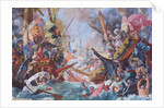 Battle of Lepanto by G. & Gherardi F. Coli