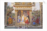The Annunciation, altarpiece of the Carafa Chapel, 1488-93 by Filippino Lippi