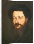 Portrait of William Morris in his thirties, c.1870 by Charles Fairfax Murray