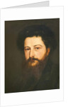 Portrait of William Morris in his thirties, c.1870 by Charles Fairfax Murray