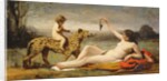 La bacchante a la panthere, 1855-60 by Jean Baptiste Camille Corot