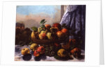 Still Life: Fruit, 1871 by Gustave Courbet