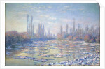 Les Glacons, 1880 by Claude Monet