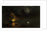 The Burning Ship, 1869 by Albert Bierstadt