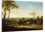 Conestoga Wagon on the Pennsylvania Turnpike, 1816 by Thomas Birch