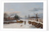 Sleighing Scene Near Philadelphia, 1841 by Thomas Birch