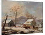 Winter Scene, 1830-60 by George Henry Durrie