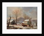 Winter Scene, 1830-60 by George Henry Durrie