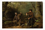 Mink Trapping Prime, 1862 by Arthur Fitzwilliam Tait