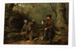 Mink Trapping Prime, 1862 by Arthur Fitzwilliam Tait