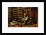 The Old Pioneer: Uncle Dan and His Pets, 1878 by Arthur Fitzwilliam Tait