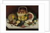 Fruit on Marble, 1865 by American School