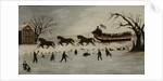 The Suffragettes Taking a Sleigh Ride, 1870-90 by American School