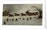 The Suffragettes Taking a Sleigh Ride, 1870-90 by American School