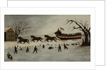 The Suffragettes Taking a Sleigh Ride, 1870-90 by American School