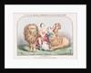 The Lion and the Lamb Shall Lie Down Together and The Little Child Shall Lead Them, c.1840 by T. W. Strong