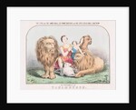 The Lion and the Lamb Shall Lie Down Together and The Little Child Shall Lead Them, c.1840 by T. W. Strong