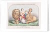 The Lion and the Lamb Shall Lie Down Together and The Little Child Shall Lead Them, c.1840 by T. W. Strong
