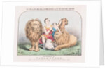 The Lion and the Lamb Shall Lie Down Together and The Little Child Shall Lead Them, c.1840 by T. W. Strong