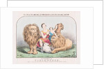 The Lion and the Lamb Shall Lie Down Together and The Little Child Shall Lead Them, c.1840 by T. W. Strong