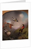 Hummingbirds: Two 'Sungems' and a 'Crimson Topaz', 1866 by Martin Johnson Heade