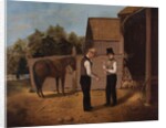 Bargaining for a Horse, 1850-1855 by Horace Bundy