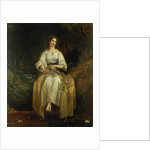 Ophelia weaving her garlands, 1842 by Richard Redgrave