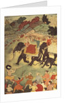 A party of elephant hunters, Mughal, c.1615, by Indian School