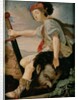 David with the Head of Goliath by T. Flatman