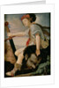 David with the Head of Goliath by T. Flatman